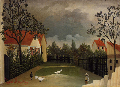 The Barnyard Henri Rousseau